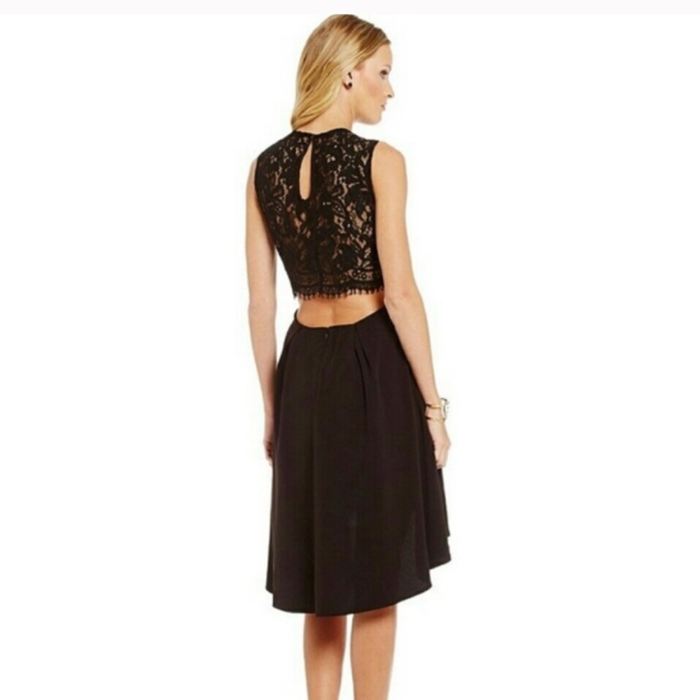 NWT Nordstrom Chelsea & Violet Black Dress S